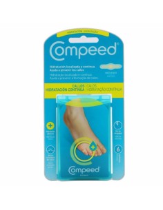 COMPEED Parche callos hidratación continua 6 apósitos