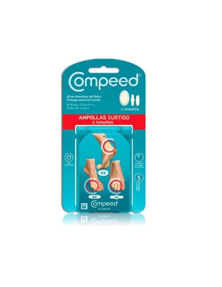 COMPEED Ampollas 5 apósitos surtidos