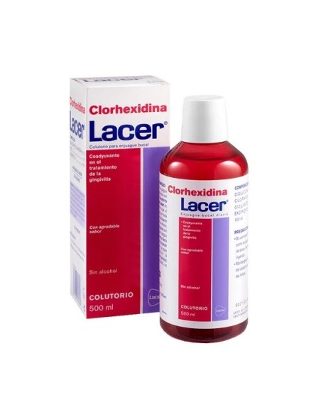 LACER CLORHEXIDINA 0,12% Colutorio 500 ml LACER CLORHEXIDINA 0,12% Colutorio 500 ml