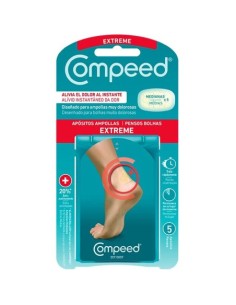 COMPEED Ampollas extreme medianas 5 apósitos 20% acolchado extra