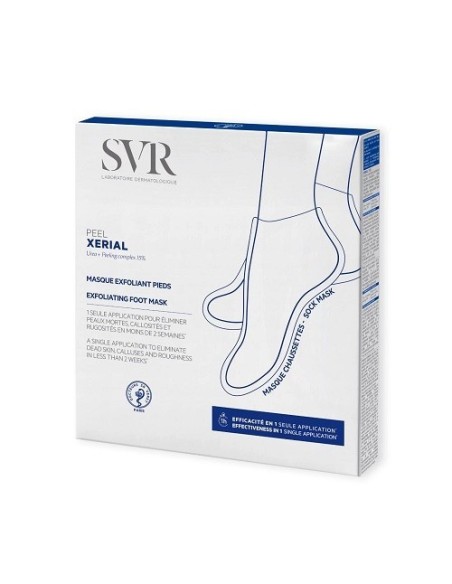 SVR XERIAL Mascarilla Exfoliante Pies