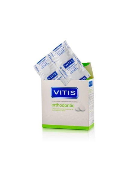 VITIS ORTHODONTIC Comprimidos limpiadores efervescentes 32 unidades