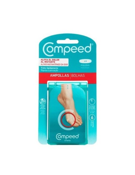 COMPEED Ampollas pequeñas 6 apósitos