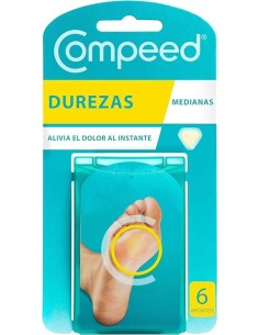 COMPEED Durezas medianas 6 apósitos