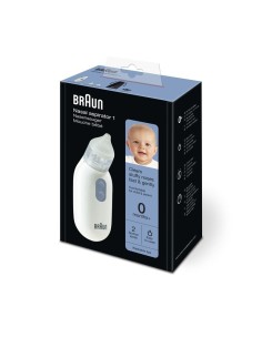 BRAUN aspirador nasal eléctrico