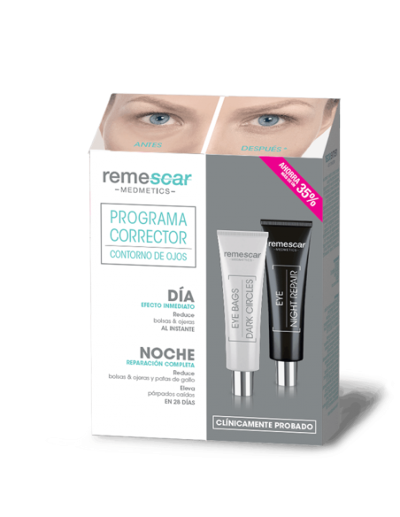 REMESCAR Programa Corrector contorno de ojos Día y Noche 2 x 8 ml