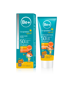 BE+ SKINPROTECT Infantil SPF+50 Ultra Fluido Facial 50 ml
