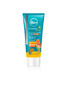BE+ SKIN PROTECT Infantil SPF+50 Mineral Fluido Facial y Corporal 50 ml