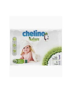 CHELINO NATURE Pañales Talla 1 de 1-3 Kg 28 unidades