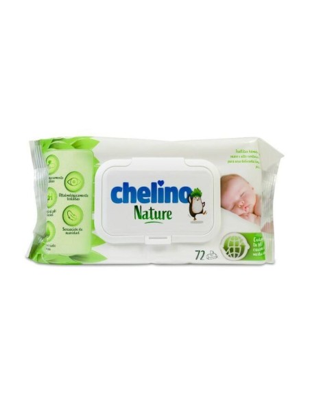 CHELINO NATURE Toallitas Infantiles 72 unidades