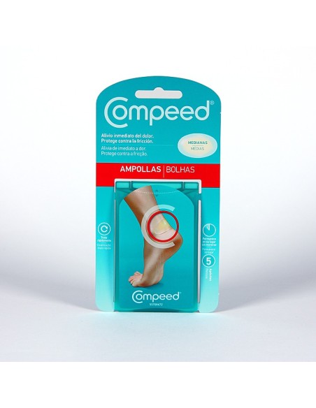 COMPEED Ampollas medianas 5 apósitos