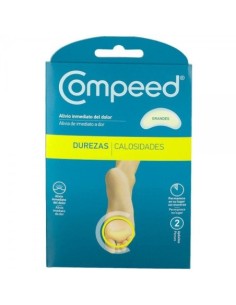 COMPEED Durezas grandes 2 apósitos