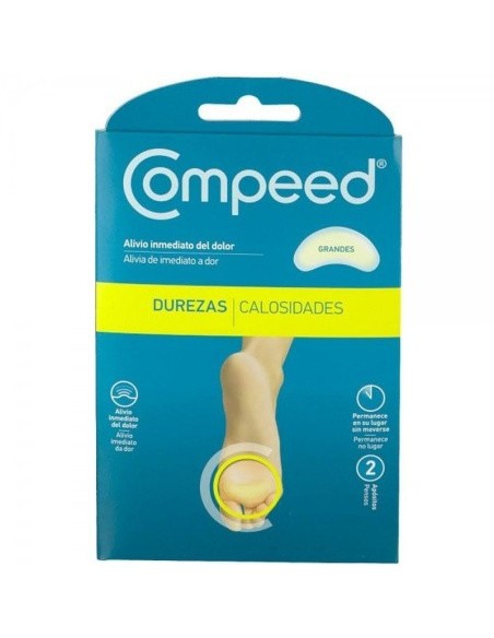 COMPEED Durezas grandes 2 apósitos
