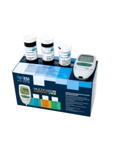 MULTICAREIN Dispositivo de Diagnóstico para Glucosa, Colesterol y Triglicéridos