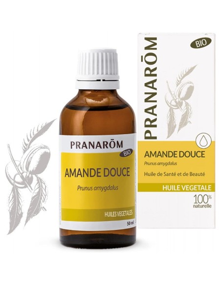 PRANARÔM ACEITE VEGETAL Almendras Dulces BIO 50 ml