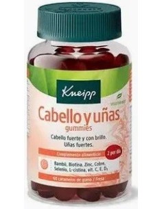 KNEIPP CABELLO Y UÑAS GUMMIES 60 caramelos de goma