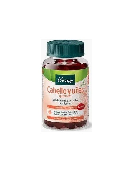 KNEIPP CABELLO Y UÑAS GUMMIES 60 caramelos de goma