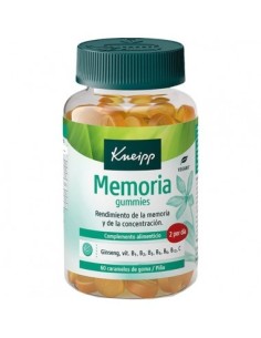 KNEIPP MEMORIA GUMMIES 60 caramelos de goma