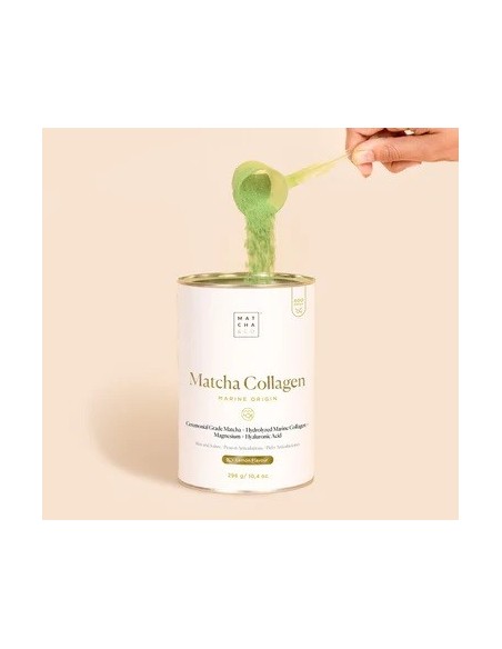 MATCHA & CO Colágeno Marino con Té Matcha 296 g (Sabor Limón)