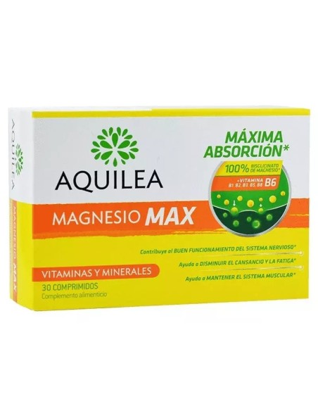 AQUILEA Magnesio ( Bisglicinato ) Max 30 comprimidos