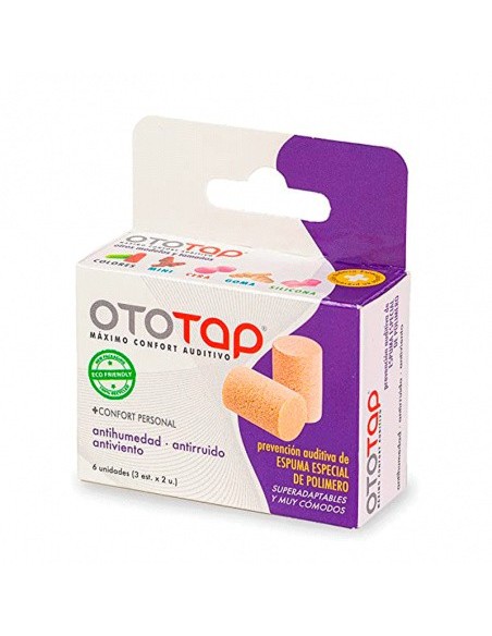 OTOTAP Tapones de Espuma para el Oído 6 unidades