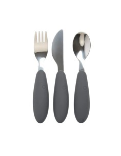 BIBS Set de 3 Cubiertos Infantiles - Iron