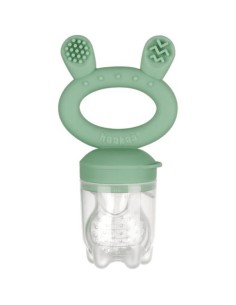 HAAKAA Alimentador y Mordedor Antiahogo - Verde Menta