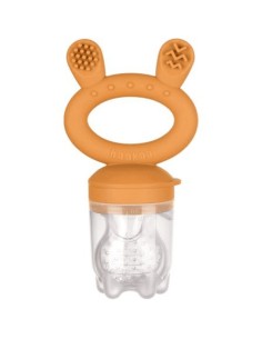 HAAKAA Alimentador y Mordedor Antiahogo - Naranja