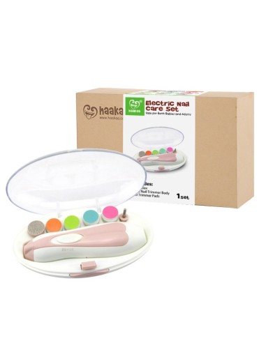 HAAKAA Lima de Uñas Eléctrico para Bebés y Adultos