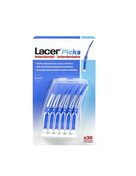 LACER PICKS Palillos Interdentales 30 unidades