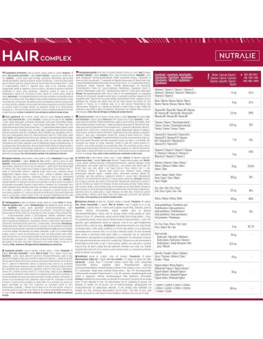 NUTRALIE Hair Complex 90 cápsulas