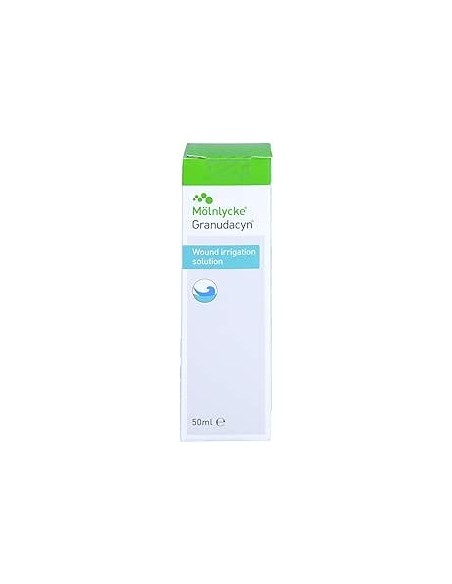 MÖLNLYCKE® Granudacyn® Solución para el Cuidado de Heridas Spray 50 ml