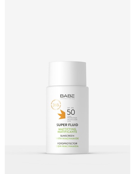 BABE Super Fluid Fotoprotector Matificante SPF 50+ Oil-Free 50 ml