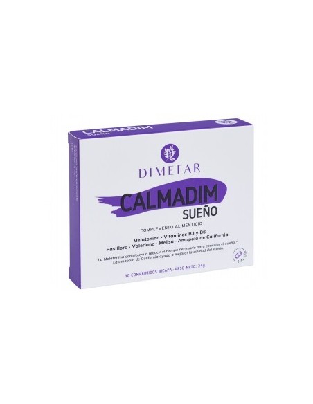 CALMADIM Sueño 30 comprimidos bicapa