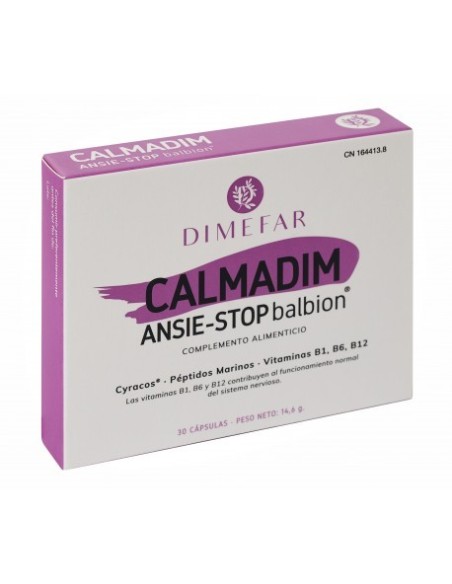 CALMADIM Ansie-Stop balbion 30 cápsulas