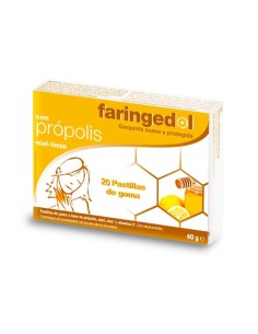 FARINGEDOL con Própolis 20 pastillas de goma