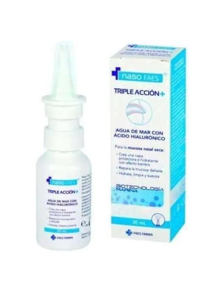 NASO FAES TRIPLE ACCIÓN+ Solución Nasal 30 ml