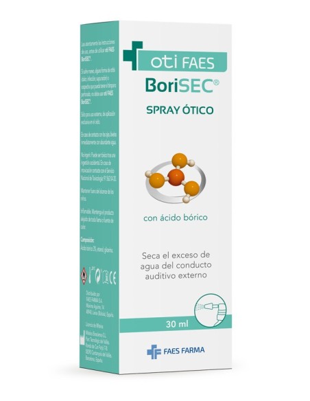 OTI FAES BoriSEC Espray Auricular 30 ml