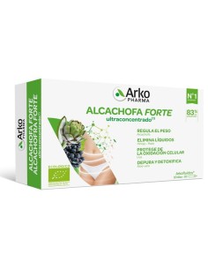 ARKOPHARMA Arkofluido Alcachofa Forte  20 ampollas 300 ml ARKOPHARMA Arkofluido Alcachofa Forte  20 ampollas 300 ml