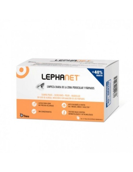 LEPHANET Toallitas 30+12 unidades