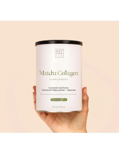 MATCHA & CO Colágeno Bovino con Té Matcha 300 g (Sabor Matcha)