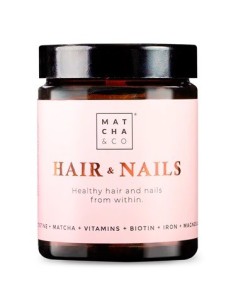 MATCHA & CO Hair Nails 60 cápsulas veganas