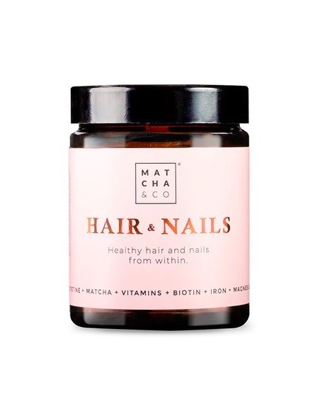 MATCHA & CO Hair Nails 60 cápsulas veganas