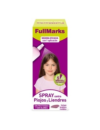 FULLMARKS Spray contra piojos y Liendres