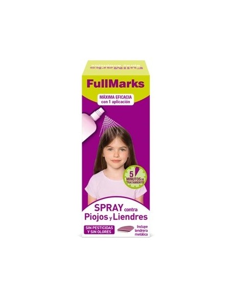 FULLMARKS Spray contra piojos y Liendres