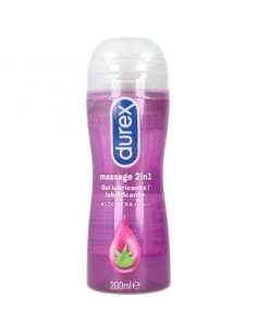 DUREX MASSAGE Gel y Lubricante Aloe Vera 200 ml