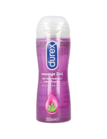 DUREX MASSAGE Gel y Lubricante Aloe Vera 200 ml