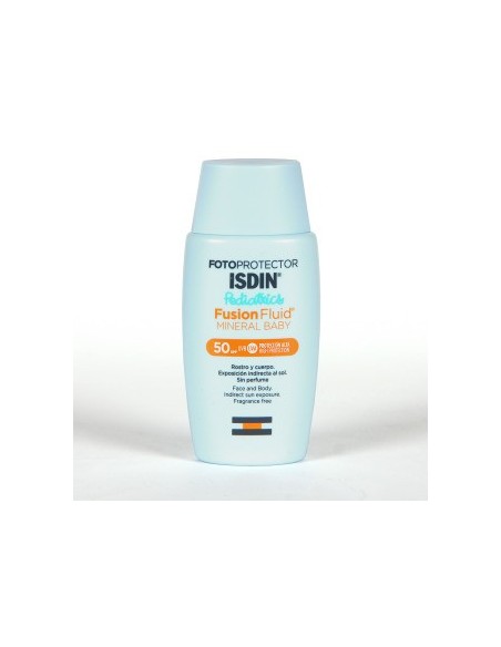 ISDIN Fotoprotector Pediatrics Fusion Fluid Mineral Baby SPF50 50 ml