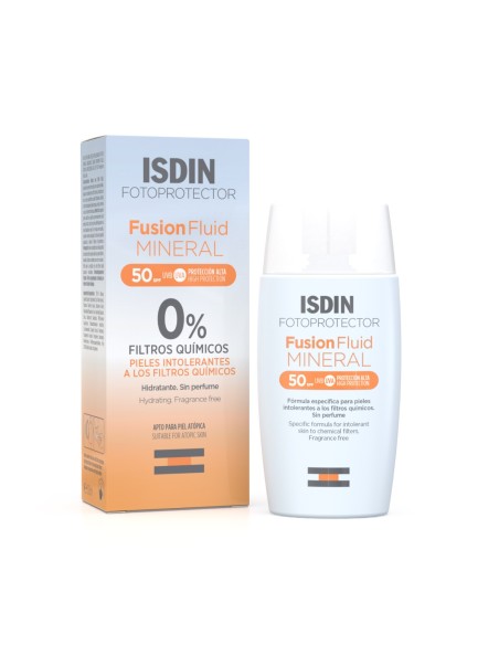 ISDIN Fotoprotector Fusion Fluid Mineral SPF50 50 ml
