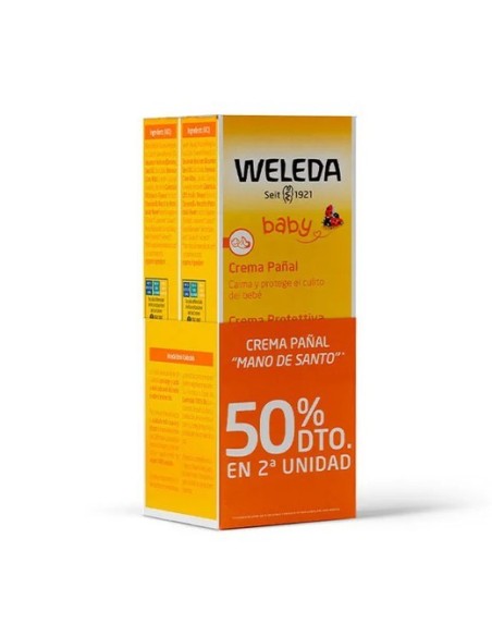 WELEDA Baby Caléndula DUPLO Crema Pañal 75 ml + 75 ml